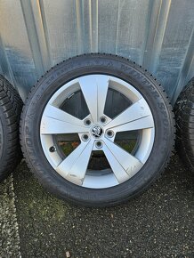 Zimní alu kola Triton 17" Škoda Superb 215/55 R7 - 4