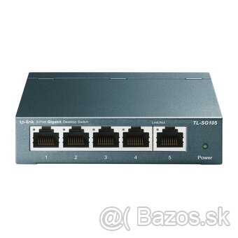 2x switch TP-Link - 8-port a 5-port - 4