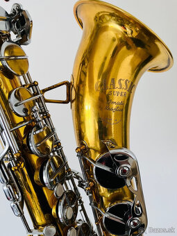 Predám B Tenor Saxofón Super Classic Amati Kraslice- zlatý - - 4