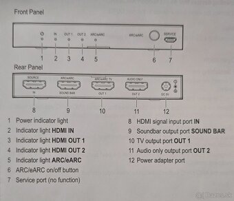 HDMI ARC/eARC extractor - 4