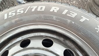 sada diskov KIA 13 s pneu General 155/70 R13 75T zimné - 4