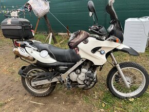 Predám BMW f650 gs rv2003 + kufre originál BMW - 4