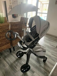 Predám 2 kombináciu Stokke Xplory Grey Melange - 4