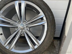 ORIGINAL VW TIGUAN R-LINE DISKY 5x112 R19 255/45 R19 ZIMA - 4