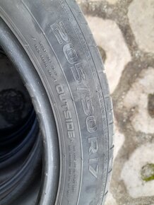 Letné pneumatiky 205/50 r17 - 4