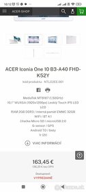 Tablety Acer iconia one 10 - 4