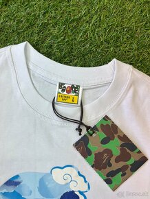 BAPE short sleve clouds tee - 4