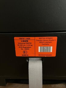 Britax Römer TRIFIX 2 i-Size Cosmos Black 2020 - 4