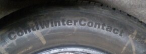 2 ks zimných pneu Continental TS850 195/65 R15 - 4