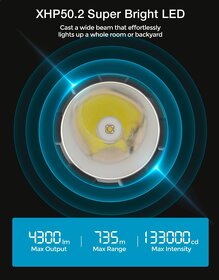 Veľmi Výkonná Baterka ASTROLUX FT03 dosah až 875m - 4