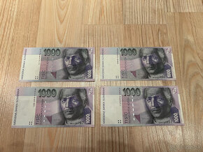 Slovenské bankovky (1000 SK,500 SK,200 SK,100 SK,20SK) - 4