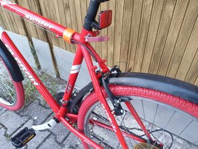 Starší plne funkčný horský bicykel 26'' kolesá - 4