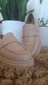 Kozene mokasiny loafers Lena Gercke vel 40/41 - 4