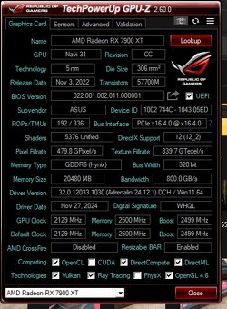 [Predám] ASUS TUF GAMING Radeon RX 7900 XT 20GB OC - 4