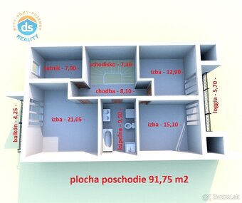 Na predaj novostavba rodinný dom 181 m2, možná zľava , po - 4