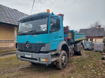 Mercedes Atego 1828 4x4 vyklápač s hyd. rukou, odpočet DPH - 4