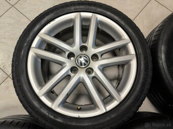 Originál ALU VW 5x112 17" s pneu 235/45/17 - 4