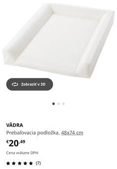 Prebaľovací pult GULLIVER Ikea - 4