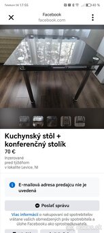 Kuchynský stôl a konferenčný stolík - 4