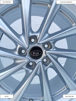 Kia Sportage, Ceed alu disky 5x114,3 R18 Borbet 1224 - 4