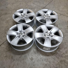 Originál Škoda Crateris disky 5x112 R16 ET50 - 4