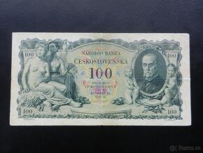 Bankovka 50 Kč 1929 a 100Kč 1931 neperforované - 4