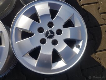 5x108 r15 hliníkové disky Mercedes Citan + TPMS snímače - 4