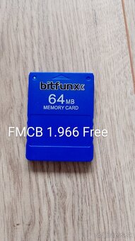 PS2 64MB Memory Card FMCB 1.966 Free McBoot - 4