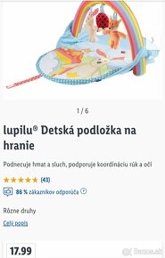 Lupilu detská podložka / deka na hranie - 4