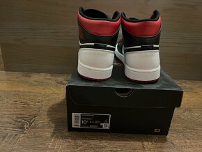 Jordan 1 mid bred 45.5 44.5 - 4