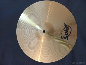 Solar / Sabian cinelova sada 14" hi-hat, 16" crash - 4