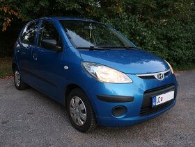 Hyundai i10 benzín 4-valec 2008, modrá metalíza - TOP PONUKA - 4