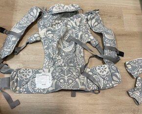 Be Lenka ergonomický nosič Mini sivý grey - folk od 0 mes - 4