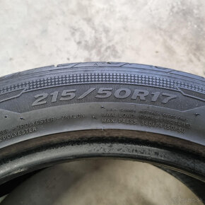 Letné pneumatiky 215/50 R17 HANKOOK DOT0618 - 4