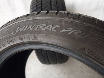 245/45 r18 zimné pneumatiky 7,5mm - 4