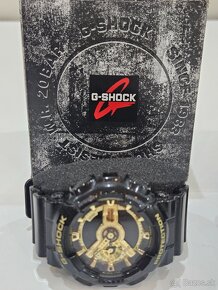 G SHOCK CASIO GOLD/BLACK - 4