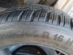 2x zimné pneumatiky 205/55 r16 - 4