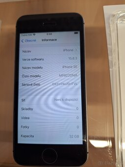 iPhone SE (2016) 32GB+sluchátka - 4