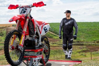 Predám mx čierno sivý juniorský detský set komplet - 4