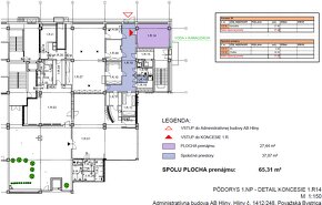 Prenajom obchodneho priestoru - prizemie AB Hliny, PB - 4