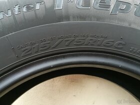 Zimné pneumatiky 215/75 R16C Hankook, 2ks - 4