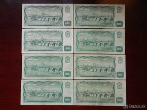 Československé bankovky rôzne série - 4