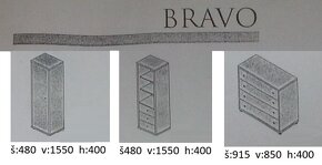 Nabytok Bravo detska/studentska izba - 4