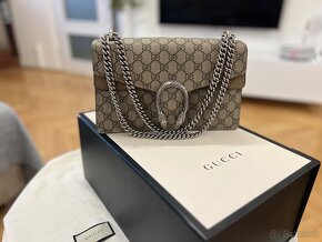 GUCCI Dionysus GG Supreme Small shoulder bag - 4