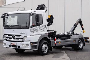 MERCEDES ATEGO 1224 HÁKOVÝ NOSIČ KONTAJNEROV HYDR. RUKA EU5 - 4