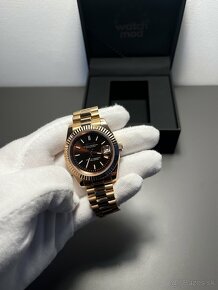 Seiko mod datejust chocolate rose gold - 4