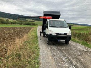 Iveco daily 35C15 3 stranný sklapač s hydraulickou rukou - 4