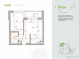 Novostavba 2-izbového bytu s garážovým parkovacím miestom - 4