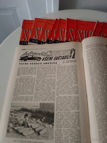 Staré časopisy svět motorů 1950 až 58 - 4