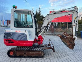 Minibager minirypadlo Takeuchi TB228,  Kubota JCB Yanmar - 4